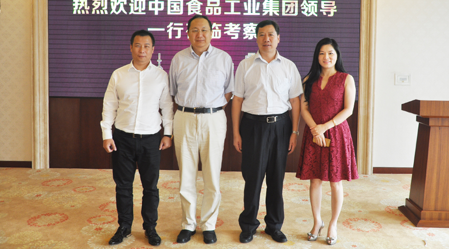 中國食品工業(yè)（集團）公司蔡永峰總經(jīng)理來訪半島星空體育·（世界杯）官方網(wǎng)站